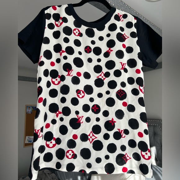 LV Polka Dot Tee size M - Picture 3 of 3